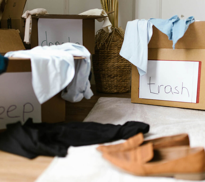 decluttering con ferramenta online